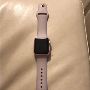 38mm Rose Gold Apple Watch series 1